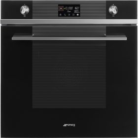   SMEG KOMBINÁLT MIKROHULLÁMÚ SÜTŐ,Linea design, 11+1 funkció, LCD kijelző, feketeüveg