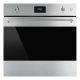 SMEG KOMBINÁLT SÜTŐ, GŐZFUNKCIÓVAL, Classica design, Galileo, 60 cm, CS LCD, inox