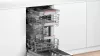 Bosch SPH4EMX28E Serie 4 Keskeny Încorporabil Mașină de spălat vase VarioHinge