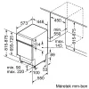 Bosch SPI4HMS49E Home Connect încorporabil mașină de spălat vase