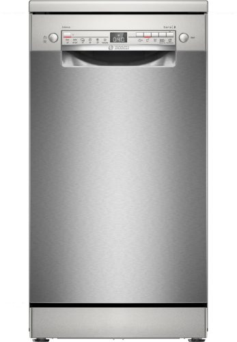 Bosch SPS2HMI42E Serie2 Inox Keskeny Mosogatógép 45cm Home Connecttel