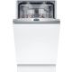 Bosch SPV6EMX09E Serie6 Keskeny Teljesen Beépíthető Mosogatógép