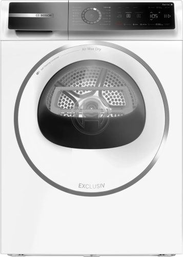 Bosch WRB247CEBY Serie8 Ezüst Ajtós Hőszivattyús Szárítógép