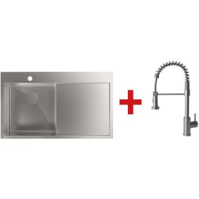 CATA XPB1 chiuvetă (CBS) + baterie (XPB) set